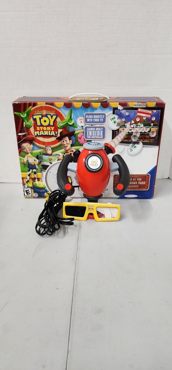 Disney Pixar Toy Story Mania! Point 'N Shoot TV Games Jakks