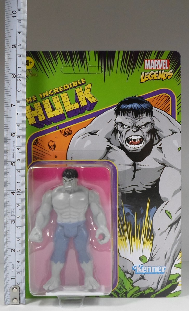 MARVEL LEGENDS RETRO COLLECTION THE INCREDIBLE GREY HULK EUROPEAN