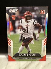  2021 Panini Chronicles Score Update Rookies Silver #412 Ja'Marr Chase (RC) 
