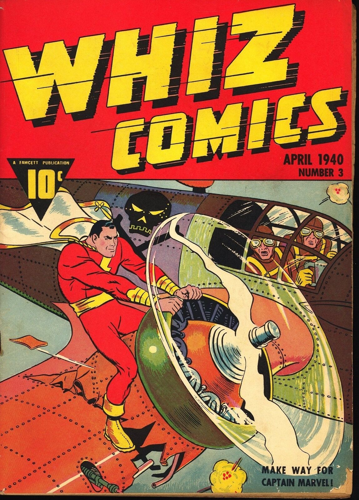 1940 Whiz Comics 3 5.5
