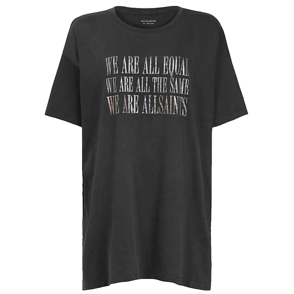 Camisetas de algodón para hombre AllSaints