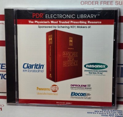 PDR Electronic Library The Physician's Most Trusted Prescribing Resource CD-ROM