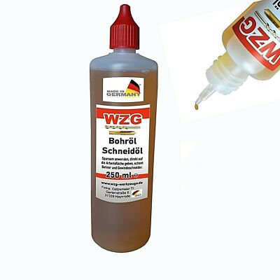 250mL Fl. Bohr u. Schneid ÖL Bohröl Gewindeschneidöl Kühlmittel V2Alschmiermi