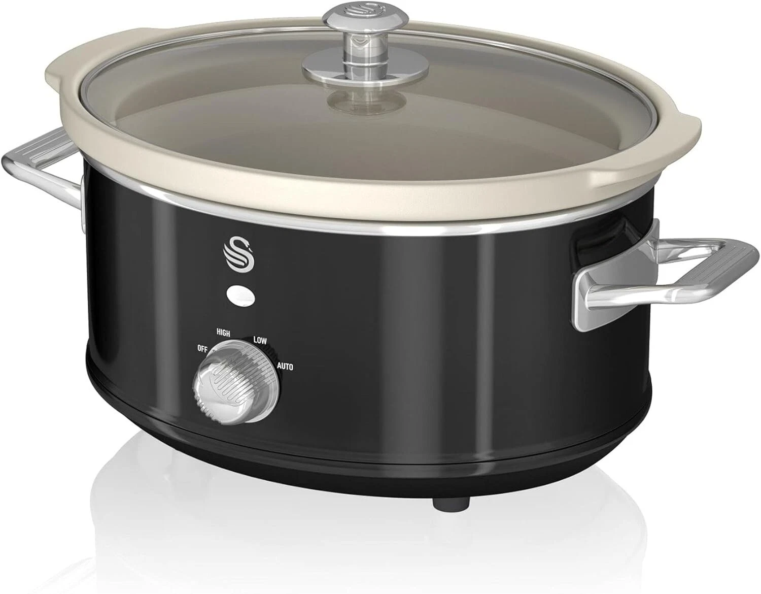 Swan SF17021BN Retro Slow Cooker 3.5L 200W