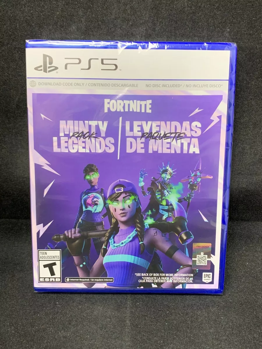 Achetez le pack Fortnite Minty Legends pour PS5 !