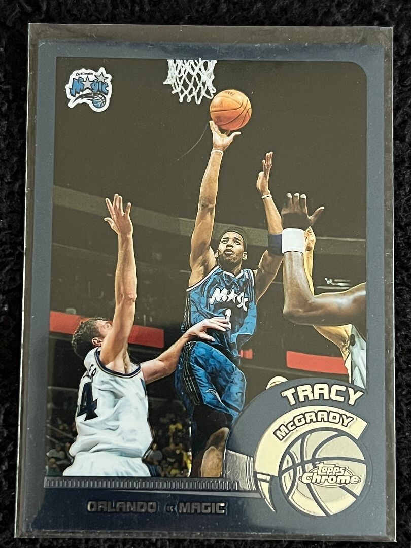 2002-03 TOPPS CHROME TRACY MCGRADY MAGIC