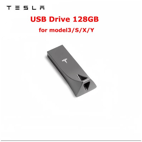 TESLA OEM Model S,3,X,Y USB Flash Drive for Dashcam & Sentry Mode 128GB ...