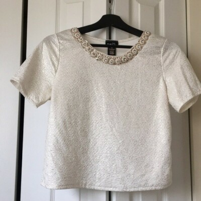 Rue 21 Top with Beading