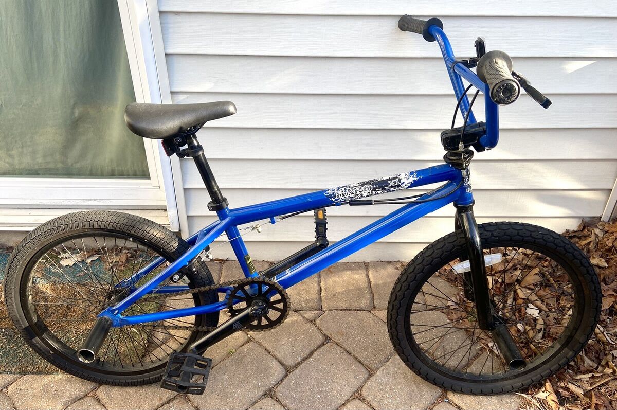 Haro Backtrail Nyquist X1 BMX Bike Complete Blue Adult or kids Bicycle