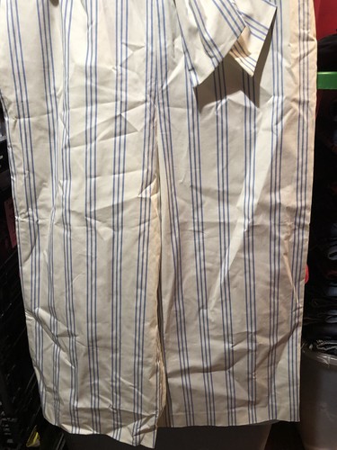 Alex Marie Womens White & Blue Wide Leg Cropped Pants Size 10 - 第 3/9 張圖片