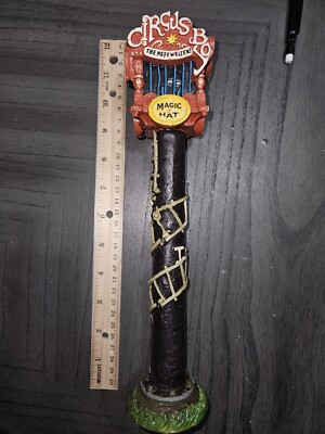 Magic Hat Brewing ''Circus Boy'' Tap Handle. Fair Condition. 12 Inches.