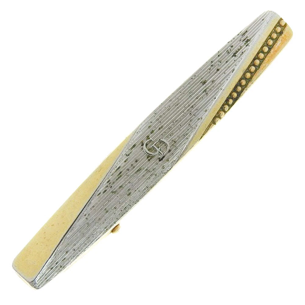 Bijoux Dior CD métal doré bijou authentique