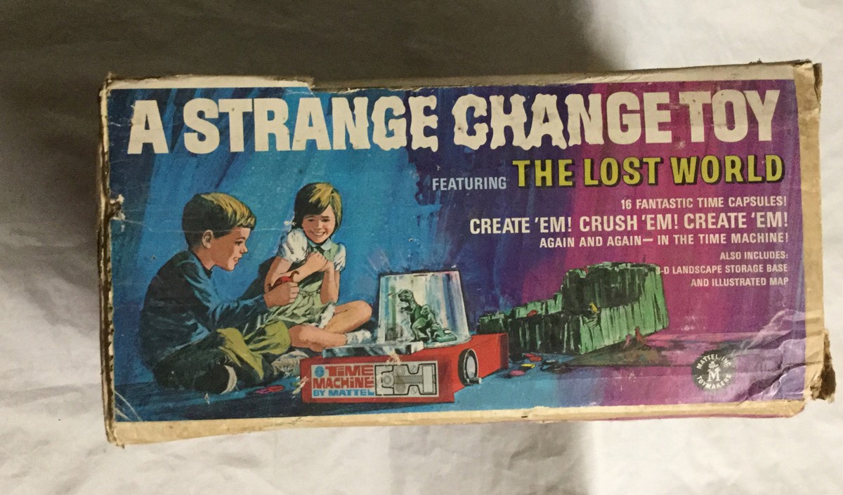 Vintage 1968 Mattel Strange Change Toy The Lost World Time Machine