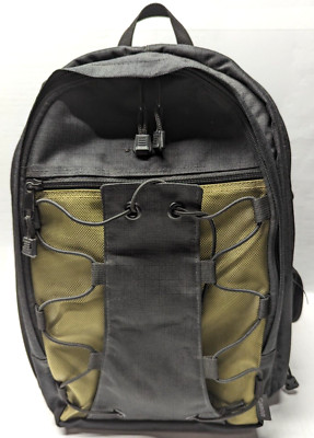 Canon 200EG Deluxe Camera Photo Backpack Black Olive Green Bag Back Pack Case