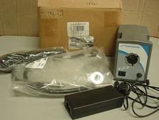 Cole-Parmer Model 41723-55 LED Fiber Optic Illuminator W/Dual Gooseneck NEW