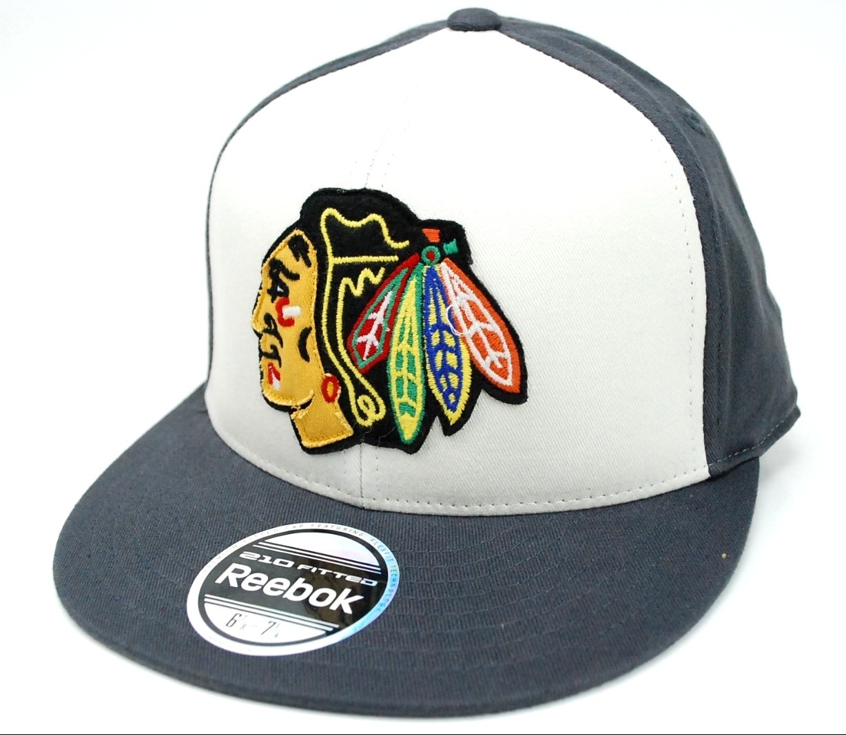 Chicago Blackhawks Reebok TY22Z NHL Team Logo Flex Hockey Cap Hat L
