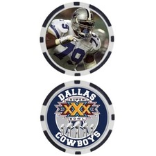 ERIK WILLIAMS - COWBOYS SUPER BOWL XXX  - POKER CHIP