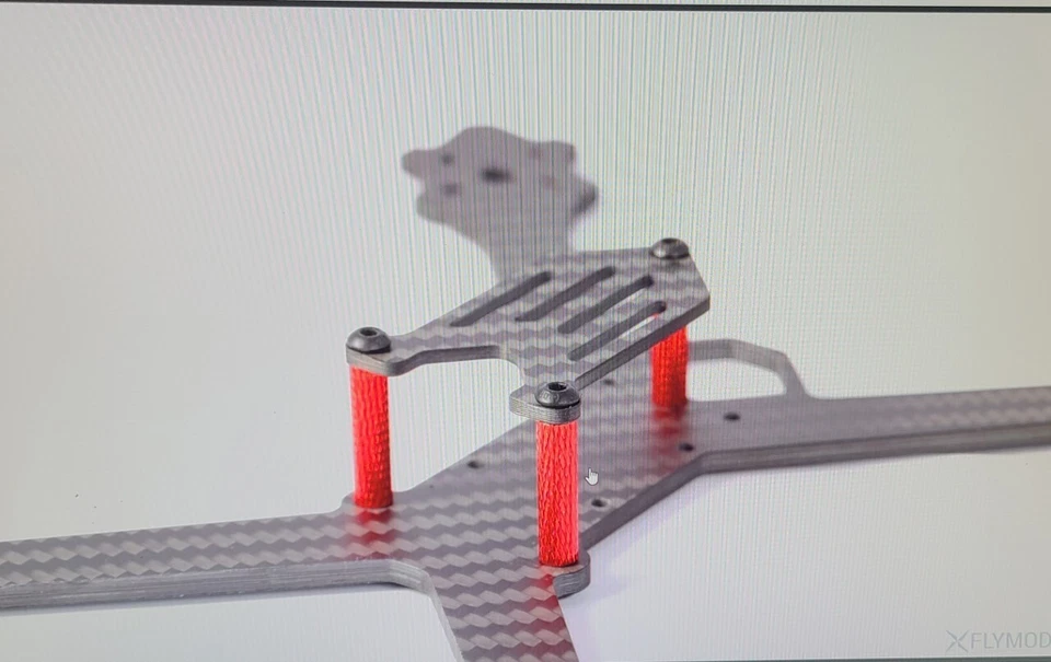 RaceFlight Twig Carbon Fiber 200mm Quadcopter chassis - Image 2 of 4