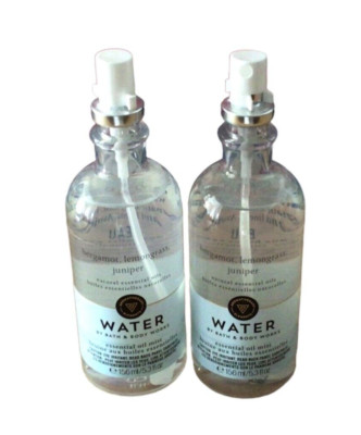 2 X Aromatherapy Elements Water Essential Oil Mist Spray Bath & Body Works New