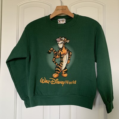 Walt Disney World Tigger Green Sweatshirt Kid's Sz M | eBay Walt Disney World Tigger Green Sweatshirt Kid's Sz M | eBay