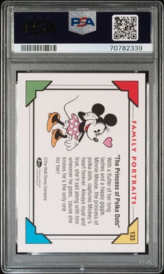 1991 Impel Disney Collector Cards #133 Mickey & Minnie - LOW POP 