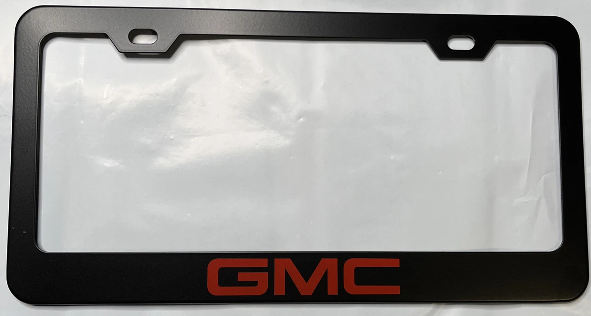 Gmc license 2024 plate cover