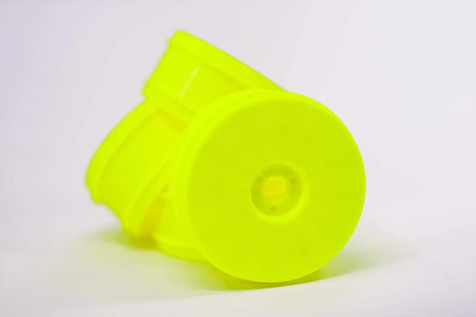 LUGZ 1/8 RC Buggy Wheels Yellow (4) Nitro Electric 4wd Car 8ight MP10e EB48 XB8E - Image 2 of 2
