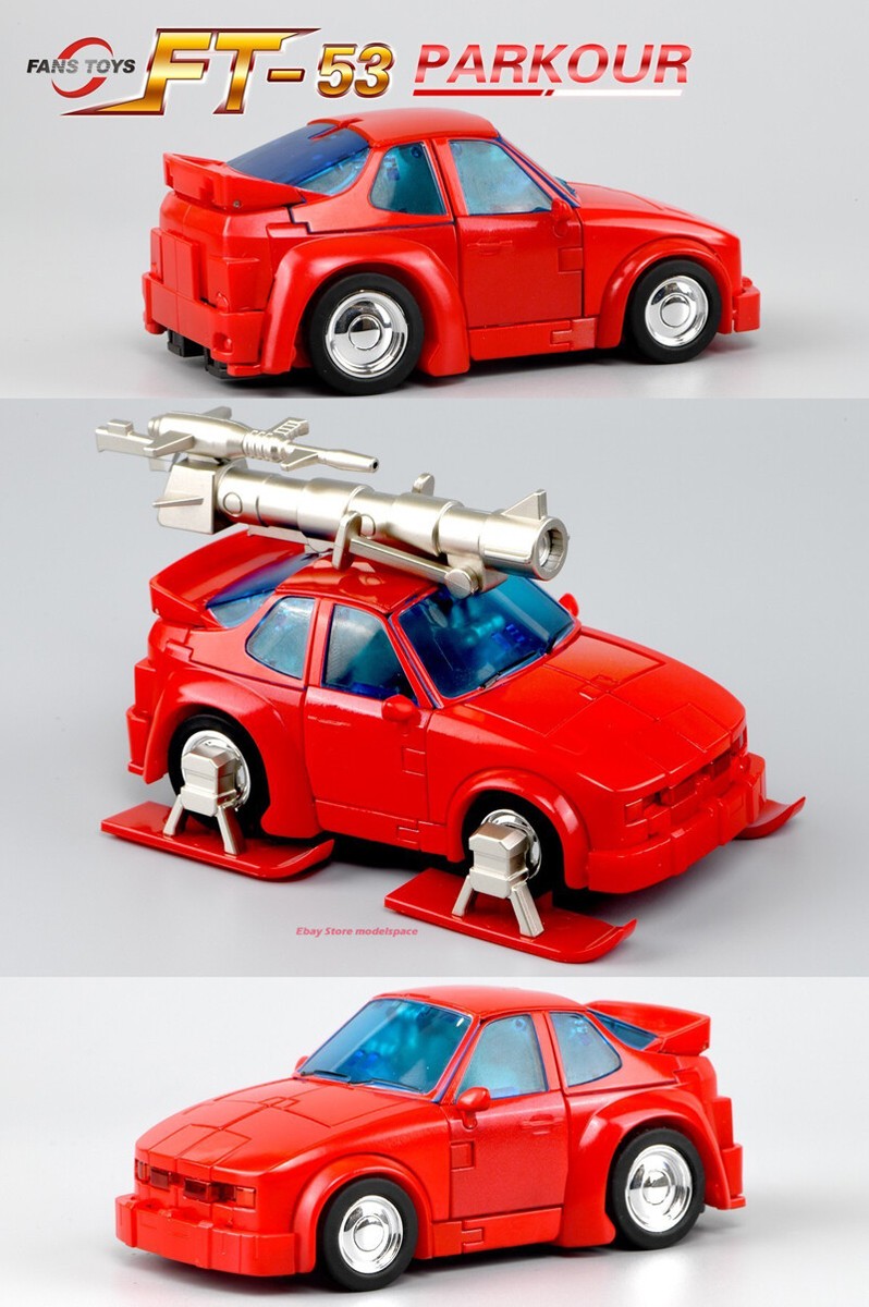 FANSTOYS☆ファンズトイズ☆FT-53 PARKOUR fans toys Fans Toys FT53 FT-53 Parkour G1 MP Cliffjumper Action Figure