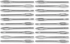 20 Pieces Replacement Split Eye Insertion Needle for Tire Plug Reamer Tool