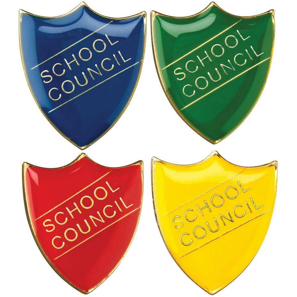 House Captain School/Club Pin Fastening Enamel Badge - four colours - Image 2 of 4