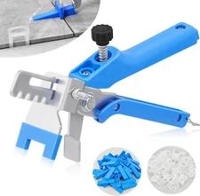 Tile Leveling System 1/8 Inch with Tile Plier, 500Pcs Tile Leveler Spacers Clips