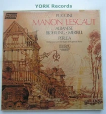 VLS 43544 - PUCCINI - Manon Lescaut BJOERLING / MERRILL - Ex Con 2 LP Box Set