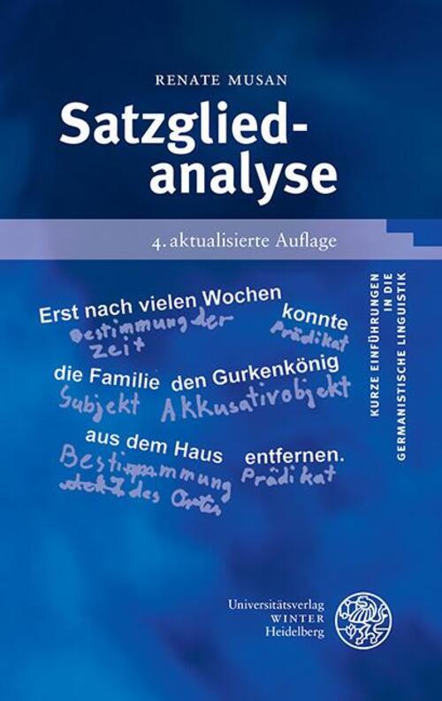 Thumbnail - Satzgliedanalyse Renate Musan Taschenbuch Viii Deutsch 2021 Ean