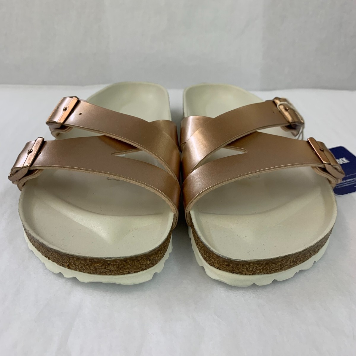 Birkenstock New w/o Box Yao Lux Electric Metallic Copper Birko