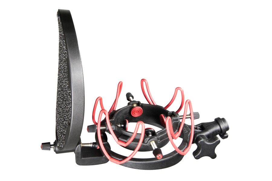 RYCOTE INVISION STUDIO KIT USM SUPPORTO PROFESSIONALE A RAGNO + FILTRO ANTI POP