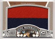 Deven Sideroff 2016 Leaf Genesis Epic Materials Game Used Jersey /50 2c