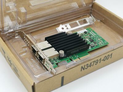 Intel X550-T2 10G Ethernet Server Adapter Converged Network Adapter X550T2BLK-