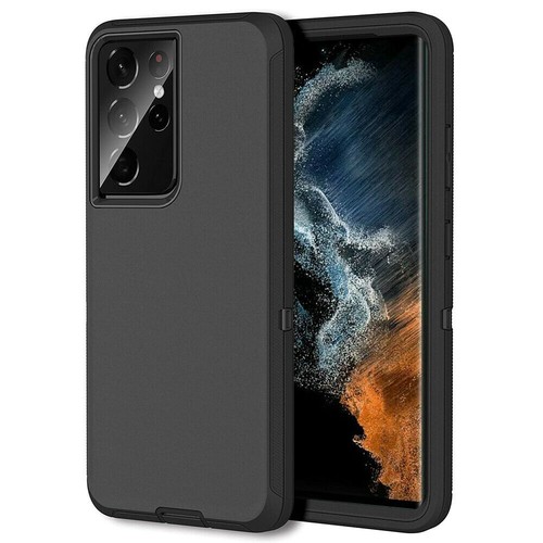 For Samsung Galaxy S22 Ultra S22+ Plus Case Heavy Duty Soft Armor Carbon Cover - Bild 43 von 72