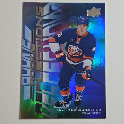 Upper Deck Rookie Reflections Rookie Matthew Schaefer Islanders RR-18
