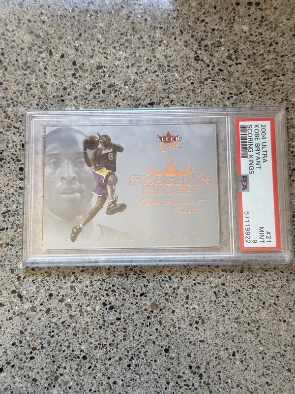2004 Ultra Kobe Bryant Scoring Kings PSA 9 Pop 56 Only 50 Higher Total Pop 147