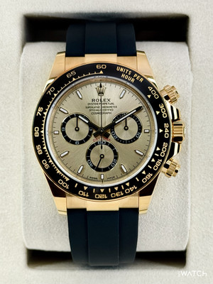 NEW 2026 Rolex Daytona 40mm 126518LN Yellow Gold Oysterflex Champagne Dial