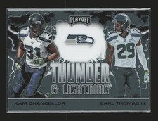 2020 Playoff - Thunder and Lightning Earl Thomas III, Kam Chancellor #TL-15