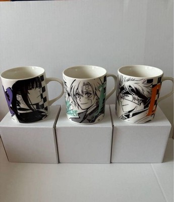 Dgray Man Mug Set 3 Piece Allen Walker Kanda Lavi Unused New Collectible
