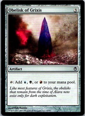 Obelisk of Grixis C 60 Duel Decks: Ajani vs. Nicol Bolas NM