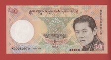 BHUTAN  50  NGULTRUM 2008  PICK # 31 UNC.