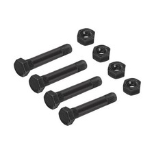Trailer Leaf Spring Shackle 9/16" -18 x 3 Bolt  Lock Nut Set for 1 4 Pack