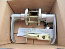 front door handle and lock set with 2 keys