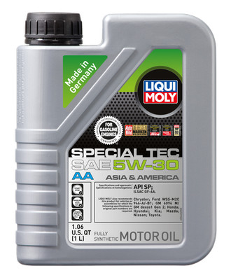 LIQUI MOLY For Special Tec AA 5W-30 Synthetic Motor Oil   1L, High-Performance