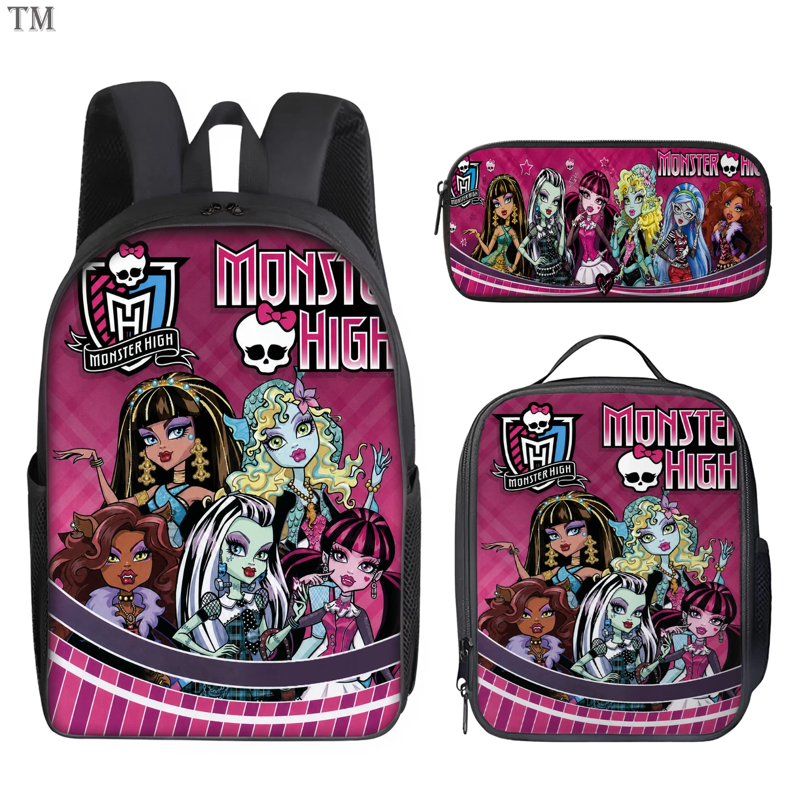 Monster Backpack Set, Back to School Backpack
