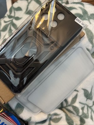 Huawei Honor X8b Case + 2 Glass, Case Has Slide Camera Cover& Magnetic Ring 216A